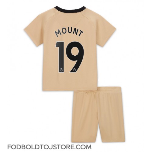Chelsea Mason Mount #19 Tredje sæt Børn 2022-23 Kortærmet (+ Korte bukser)